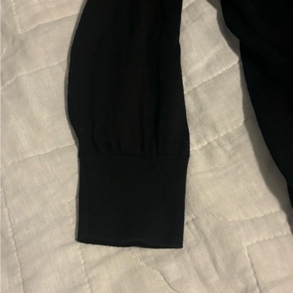 Women’s Apt 9 Sweater. Size 2XL black. Buttons and designs long sleeve knit - Picture 8 of 12